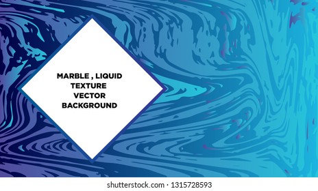 Mixture of acrylic paints. Liquid marble texture. Fluid art. Applicable for design cover, presentation, invitation, flyer, annual report, poster and business card, desing packaging - Vector
