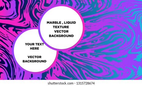 Mixture of acrylic paints. Liquid marble texture. Fluid art. Applicable for design cover, presentation, invitation, flyer, annual report, poster and business card, desing packaging - Vector