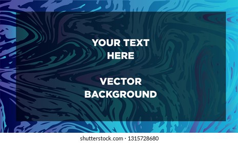 Mixture of acrylic paints. Liquid marble texture. Fluid art. Applicable for design cover, presentation, invitation, flyer, annual report, poster and business card, desing packaging - Vector