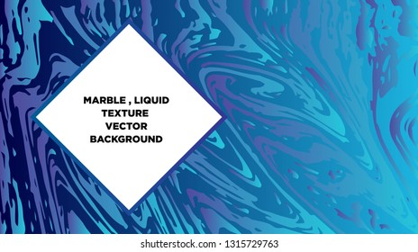 Mixture of acrylic paints. Liquid marble texture. Fluid art. Applicable for design cover, presentation, invitation, flyer, annual report, poster and business card, desing packaging - Vector
