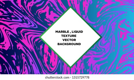 Mixture of acrylic paints. Liquid marble texture. Fluid art. Applicable for design cover, presentation, invitation, flyer, annual report, poster and business card, desing packaging - Vector