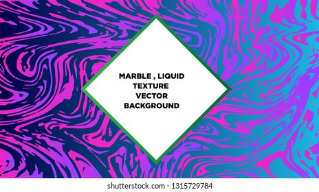 Mixture of acrylic paints. Liquid marble texture. Fluid art. Applicable for design cover, presentation, invitation, flyer, annual report, poster and business card, desing packaging - Vector
