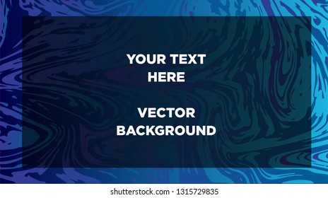 Mixture of acrylic paints. Liquid marble texture. Fluid art. Applicable for design cover, presentation, invitation, flyer, annual report, poster and business card, desing packaging - Vector