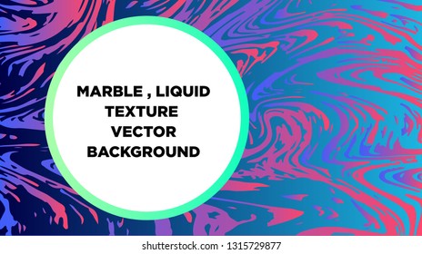 Mixture of acrylic paints. Liquid marble texture. Fluid art. Applicable for design cover, presentation, invitation, flyer, annual report, poster and business card, desing packaging - Vector