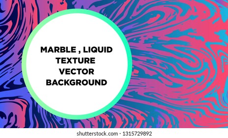Mixture of acrylic paints. Liquid marble texture. Fluid art. Applicable for design cover, presentation, invitation, flyer, annual report, poster and business card, desing packaging - Vector
