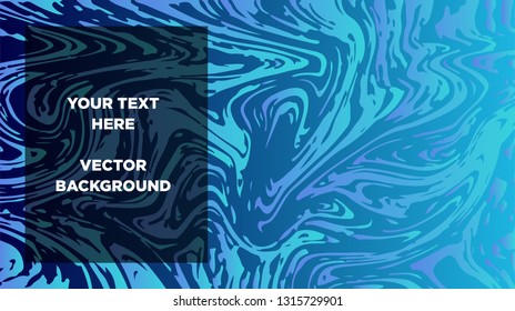 Mixture of acrylic paints. Liquid marble texture. Fluid art. Applicable for design cover, presentation, invitation, flyer, annual report, poster and business card, desing packaging - Vector