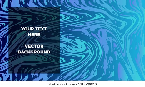 Mixture of acrylic paints. Liquid marble texture. Fluid art. Applicable for design cover, presentation, invitation, flyer, annual report, poster and business card, desing packaging - Vector