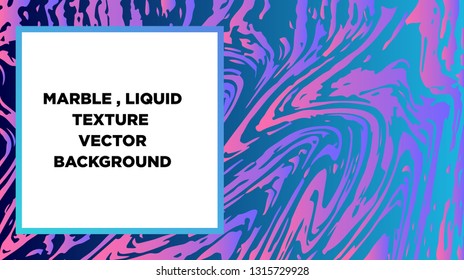 Mixture of acrylic paints. Liquid marble texture. Fluid art. Applicable for design cover, presentation, invitation, flyer, annual report, poster and business card, desing packaging - Vector