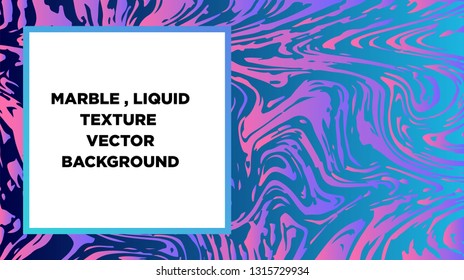 Mixture of acrylic paints. Liquid marble texture. Fluid art. Applicable for design cover, presentation, invitation, flyer, annual report, poster and business card, desing packaging - Vector