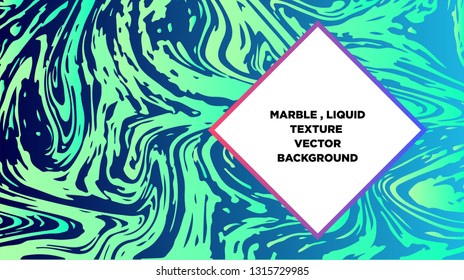 Mixture of acrylic paints. Liquid marble texture. Fluid art. Applicable for design cover, presentation, invitation, flyer, annual report, poster and business card, desing packaging - Vector