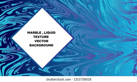 Mixture of acrylic paints. Liquid marble texture. Fluid art. Applicable for design cover, presentation, invitation, flyer, annual report, poster and business card, desing packaging - Vector
