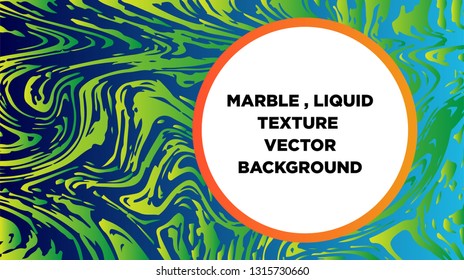 Mixture of acrylic paints. Liquid marble texture. Fluid art. Applicable for design cover, presentation, invitation, flyer, annual report, poster and business card, desing packaging - Vector