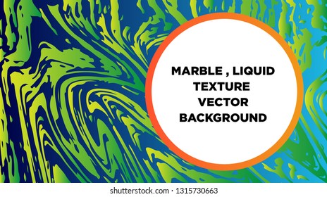 Mixture of acrylic paints. Liquid marble texture. Fluid art. Applicable for design cover, presentation, invitation, flyer, annual report, poster and business card, desing packaging - Vector