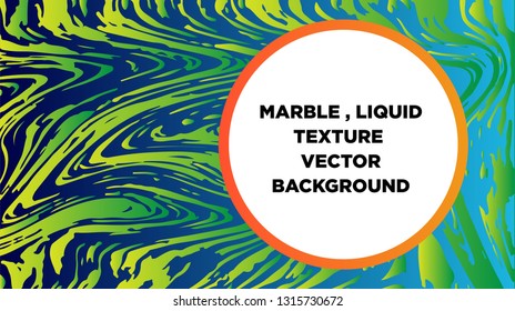 Mixture of acrylic paints. Liquid marble texture. Fluid art. Applicable for design cover, presentation, invitation, flyer, annual report, poster and business card, desing packaging - Vector
