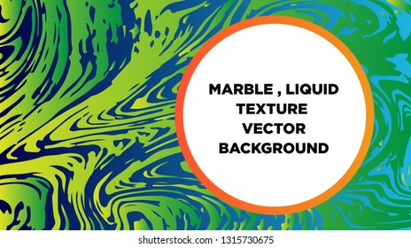 Mixture of acrylic paints. Liquid marble texture. Fluid art. Applicable for design cover, presentation, invitation, flyer, annual report, poster and business card, desing packaging - Vector