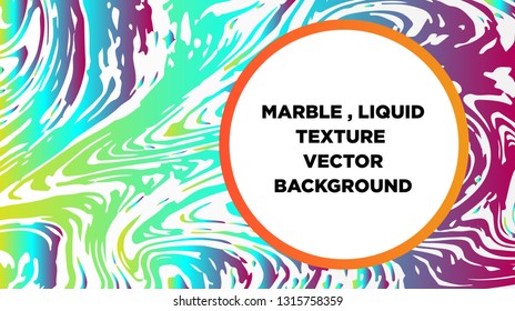 Mixture of acrylic paints. Liquid marble texture. Fluid art. Applicable for design cover, presentation, invitation, flyer, annual report, poster and business card, desing packaging - Vector