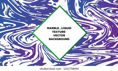 Mixture of acrylic paints. Liquid marble texture. Fluid art. Applicable for design cover, presentation, invitation, flyer, annual report, poster and business card, desing packaging - Vector