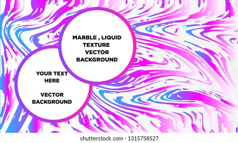 Mixture of acrylic paints. Liquid marble texture. Fluid art. Applicable for design cover, presentation, invitation, flyer, annual report, poster and business card, desing packaging - Vector