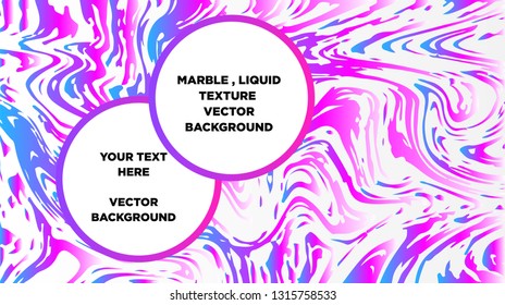 Mixture of acrylic paints. Liquid marble texture. Fluid art. Applicable for design cover, presentation, invitation, flyer, annual report, poster and business card, desing packaging - Vector