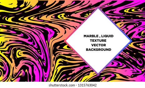Mixture of acrylic paints. Liquid marble texture. Fluid art. Applicable for design cover, presentation, invitation, flyer, annual report, poster and business card, desing packaging - Vector