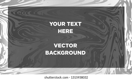 Mixture of acrylic paints. Liquid marble texture. Fluid art. Applicable for design cover, presentation, invitation, flyer, annual report, poster and business card, desing packaging - Vector