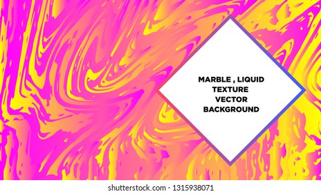 Mixture of acrylic paints. Liquid marble texture. Fluid art. Applicable for design cover, presentation, invitation, flyer, annual report, poster and business card, desing packaging - Vector