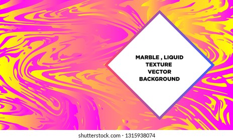 Mixture of acrylic paints. Liquid marble texture. Fluid art. Applicable for design cover, presentation, invitation, flyer, annual report, poster and business card, desing packaging - Vector