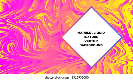 Mixture of acrylic paints. Liquid marble texture. Fluid art. Applicable for design cover, presentation, invitation, flyer, annual report, poster and business card, desing packaging - Vector