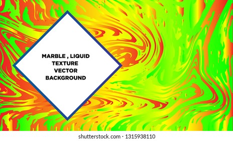 Mixture of acrylic paints. Liquid marble texture. Fluid art. Applicable for design cover, presentation, invitation, flyer, annual report, poster and business card, desing packaging - Vector