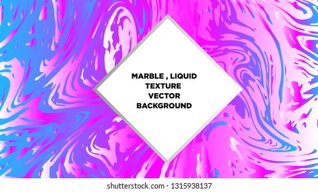 Mixture of acrylic paints. Liquid marble texture. Fluid art. Applicable for design cover, presentation, invitation, flyer, annual report, poster and business card, desing packaging - Vector