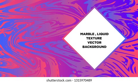 Mixture of acrylic paints. Liquid marble texture. Fluid art. Applicable for design cover, presentation, invitation, flyer, annual report, poster and business card, desing packaging - Vector