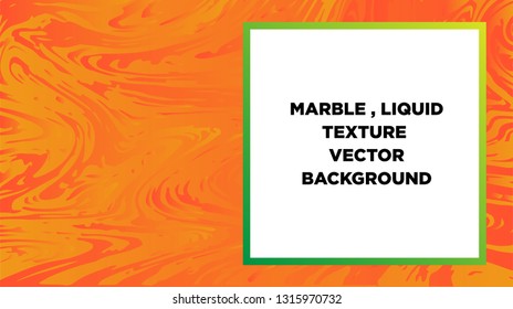 Mixture of acrylic paints. Liquid marble texture. Fluid art. Applicable for design cover, presentation, invitation, flyer, annual report, poster and business card, desing packaging - Vector