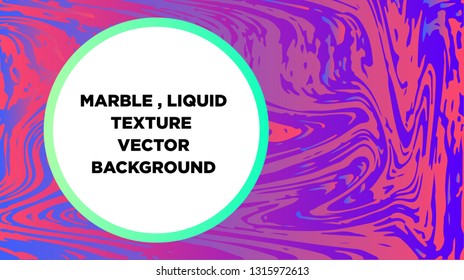 Mixture of acrylic paints. Liquid marble texture. Fluid art. Applicable for design cover, presentation, invitation, flyer, annual report, poster and business card, desing packaging - Vector