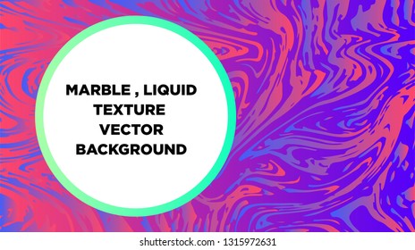 Mixture of acrylic paints. Liquid marble texture. Fluid art. Applicable for design cover, presentation, invitation, flyer, annual report, poster and business card, desing packaging - Vector