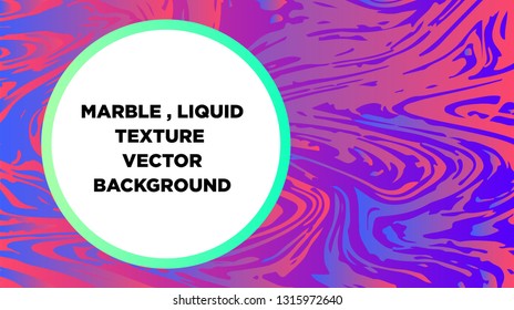 Mixture of acrylic paints. Liquid marble texture. Fluid art. Applicable for design cover, presentation, invitation, flyer, annual report, poster and business card, desing packaging - Vector
