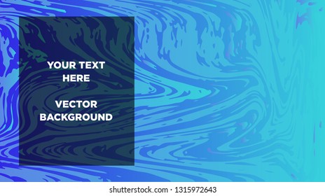 Mixture of acrylic paints. Liquid marble texture. Fluid art. Applicable for design cover, presentation, invitation, flyer, annual report, poster and business card, desing packaging - Vector