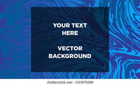 Mixture of acrylic paints. Liquid marble texture. Fluid art. Applicable for design cover, presentation, invitation, flyer, annual report, poster and business card, desing packaging - Vector