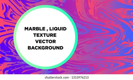 Mixture of acrylic paints. Liquid marble texture. Fluid art. Applicable for design cover, presentation, invitation, flyer, annual report, poster and business card, desing packaging - Vector