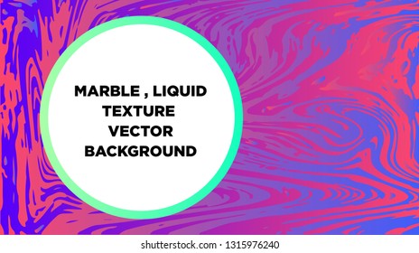 Mixture of acrylic paints. Liquid marble texture. Fluid art. Applicable for design cover, presentation, invitation, flyer, annual report, poster and business card, desing packaging - Vector