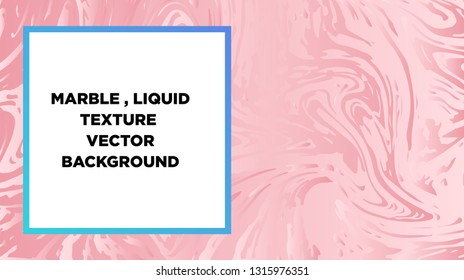 Mixture of acrylic paints. Liquid marble texture. Fluid art. Applicable for design cover, presentation, invitation, flyer, annual report, poster and business card, desing packaging - Vector