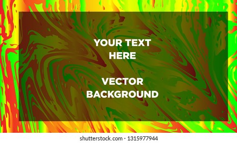 Mixture of acrylic paints. Liquid marble texture. Fluid art. Applicable for design cover, presentation, invitation, flyer, annual report, poster and business card, desing packaging - Vector