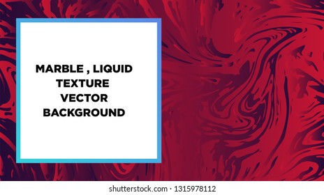 Mixture of acrylic paints. Liquid marble texture. Fluid art. Applicable for design cover, presentation, invitation, flyer, annual report, poster and business card, desing packaging - Vector