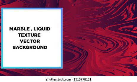 Mixture of acrylic paints. Liquid marble texture. Fluid art. Applicable for design cover, presentation, invitation, flyer, annual report, poster and business card, desing packaging - Vector