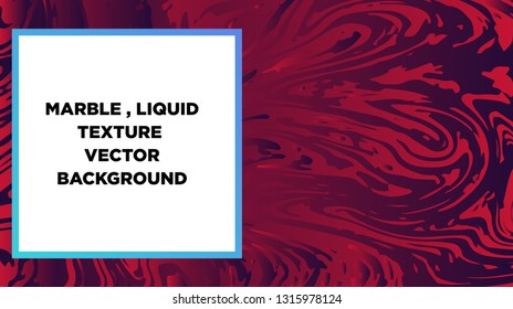 Mixture of acrylic paints. Liquid marble texture. Fluid art. Applicable for design cover, presentation, invitation, flyer, annual report, poster and business card, desing packaging - Vector