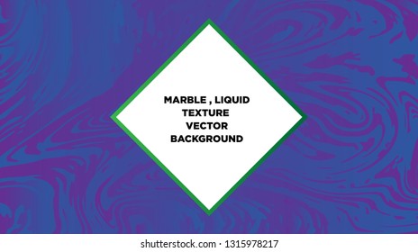 Mixture of acrylic paints. Liquid marble texture. Fluid art. Applicable for design cover, presentation, invitation, flyer, annual report, poster and business card, desing packaging - Vector