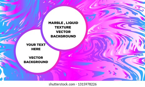 Mixture of acrylic paints. Liquid marble texture. Fluid art. Applicable for design cover, presentation, invitation, flyer, annual report, poster and business card, desing packaging - Vector