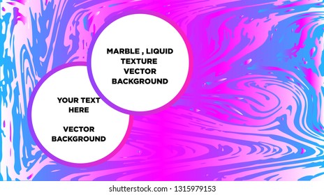 Mixture of acrylic paints. Liquid marble texture. Fluid art. Applicable for design cover, presentation, invitation, flyer, annual report, poster and business card, desing packaging - Vector
