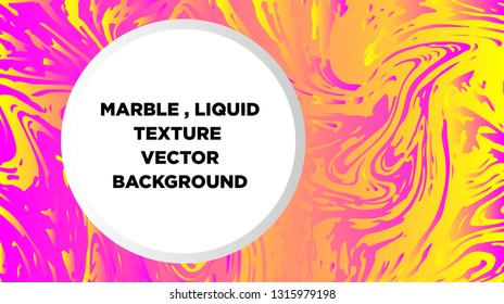 Mixture of acrylic paints. Liquid marble texture. Fluid art. Applicable for design cover, presentation, invitation, flyer, annual report, poster and business card, desing packaging - Vector