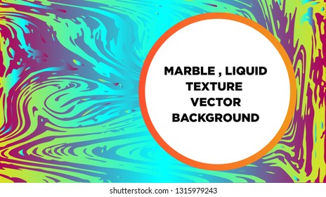 Mixture of acrylic paints. Liquid marble texture. Fluid art. Applicable for design cover, presentation, invitation, flyer, annual report, poster and business card, desing packaging - Vector