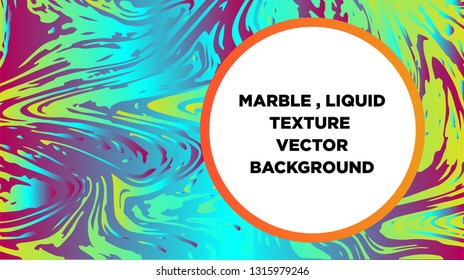 Mixture of acrylic paints. Liquid marble texture. Fluid art. Applicable for design cover, presentation, invitation, flyer, annual report, poster and business card, desing packaging - Vector